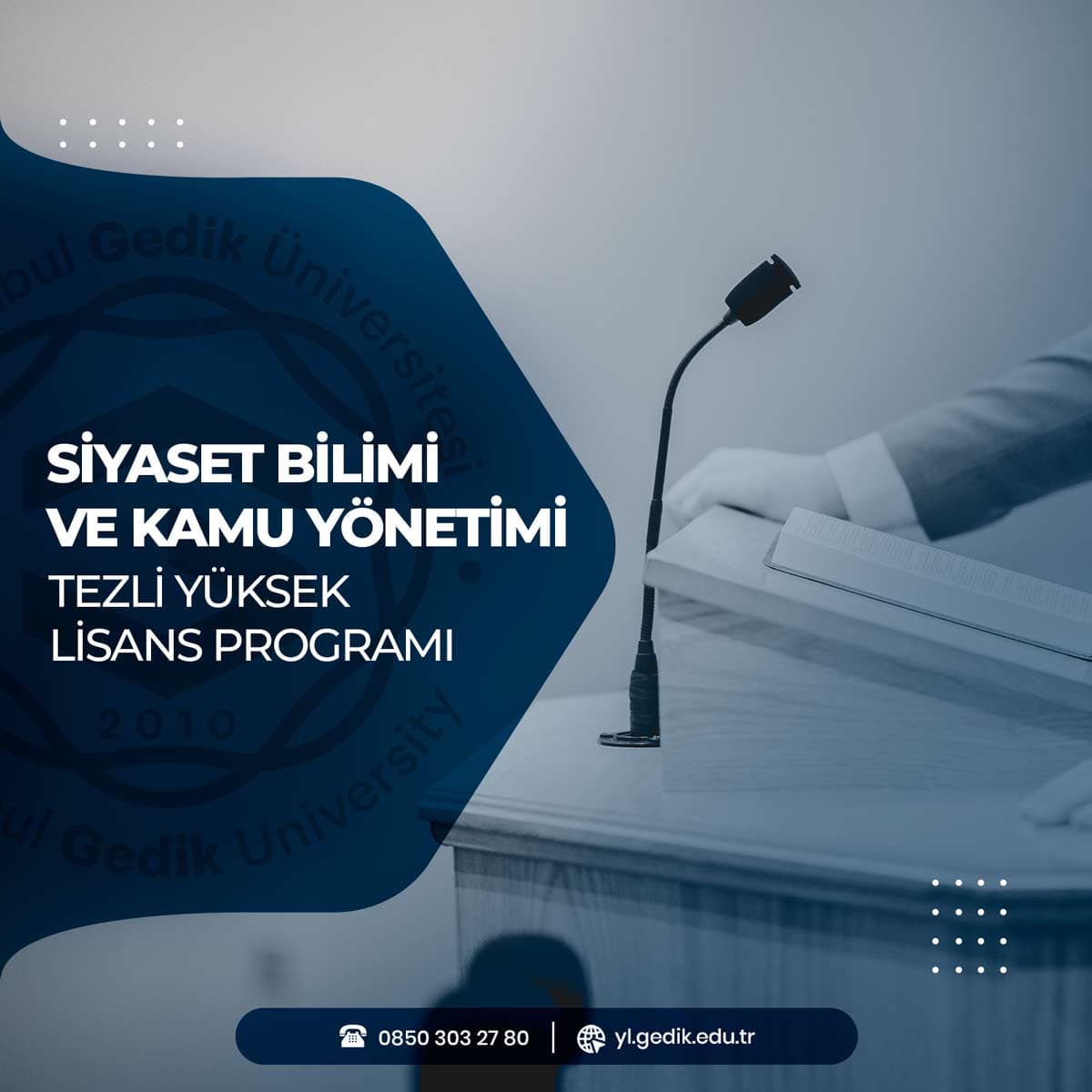 Siyaset Bilimi ve Kamu Yönetimi Tezli Yüksek Lisans Programı