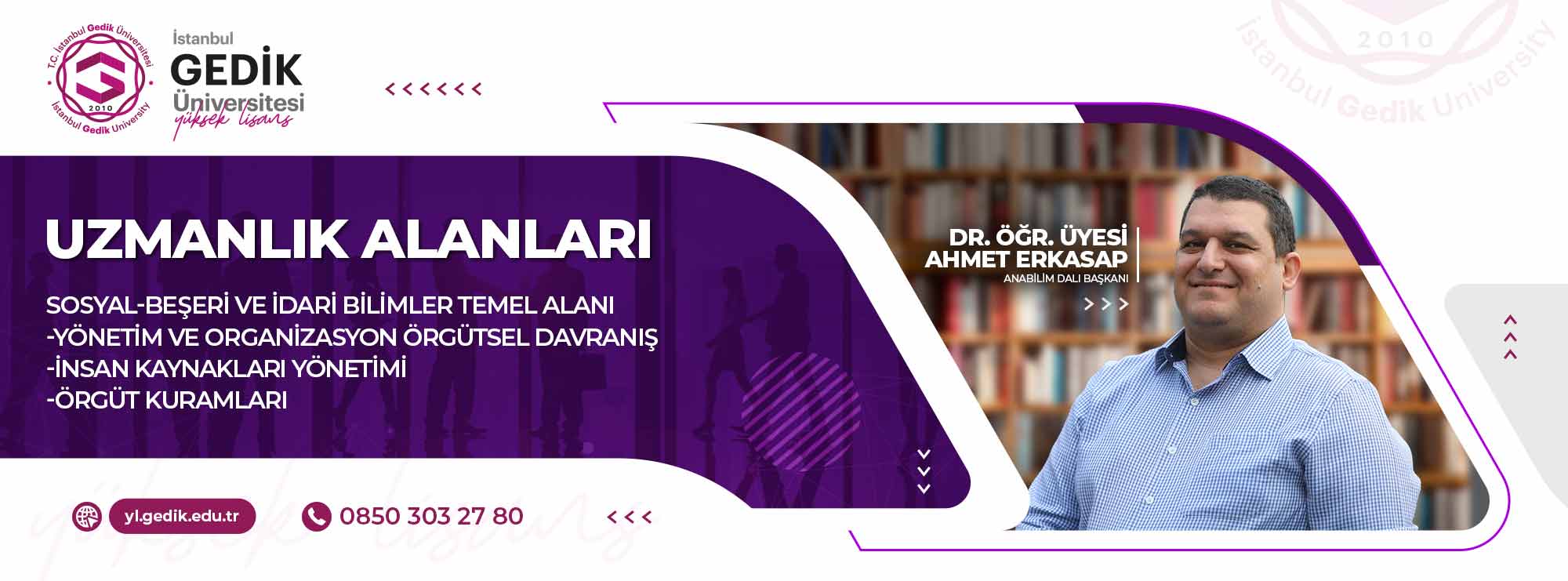 Örgütsel Psikoloji Tezsiz Yüksek Lisans Programı slider