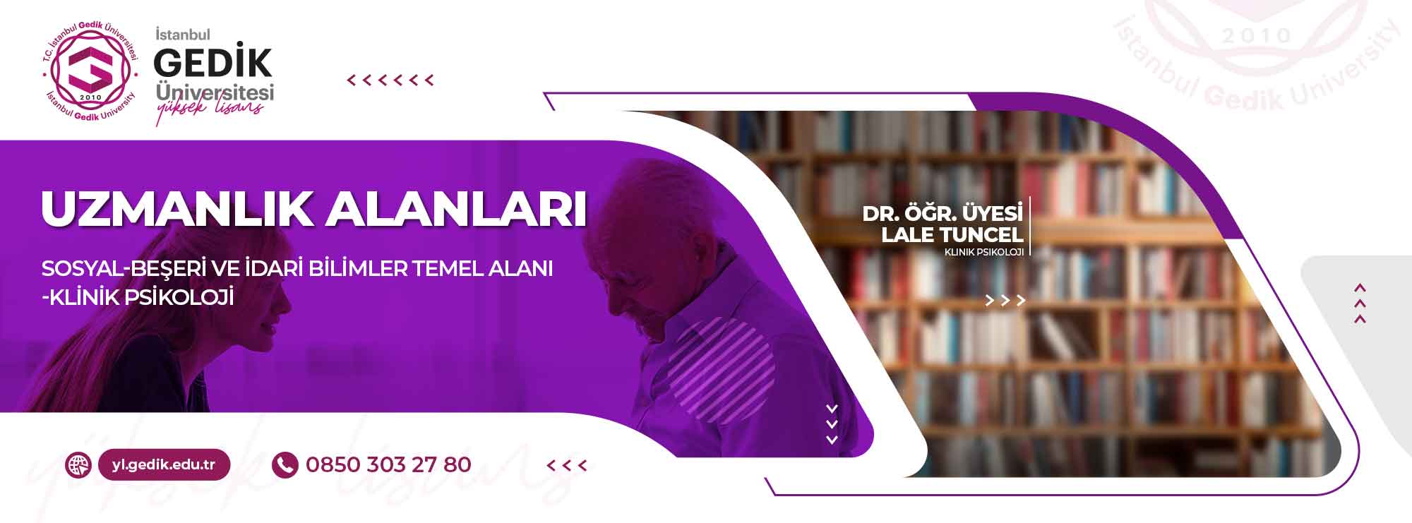 Klinik Psikoloji Tezsiz Yüksek Lisans Programı slider