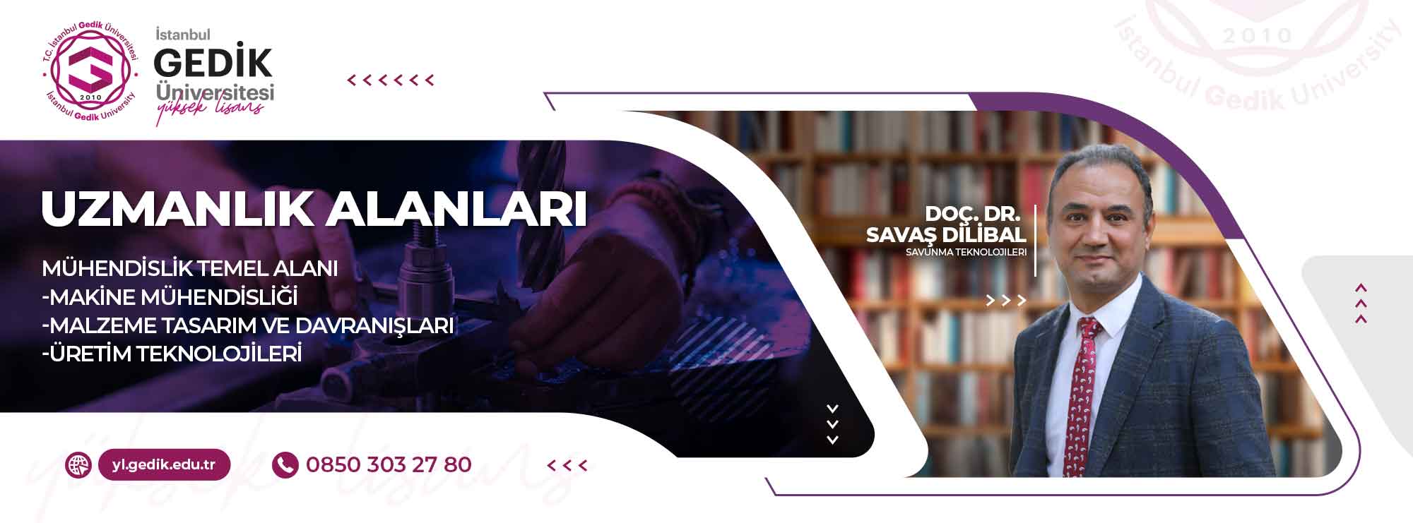 Savunma Teknolojileri Tezli Yüksek Lisans Programı slider