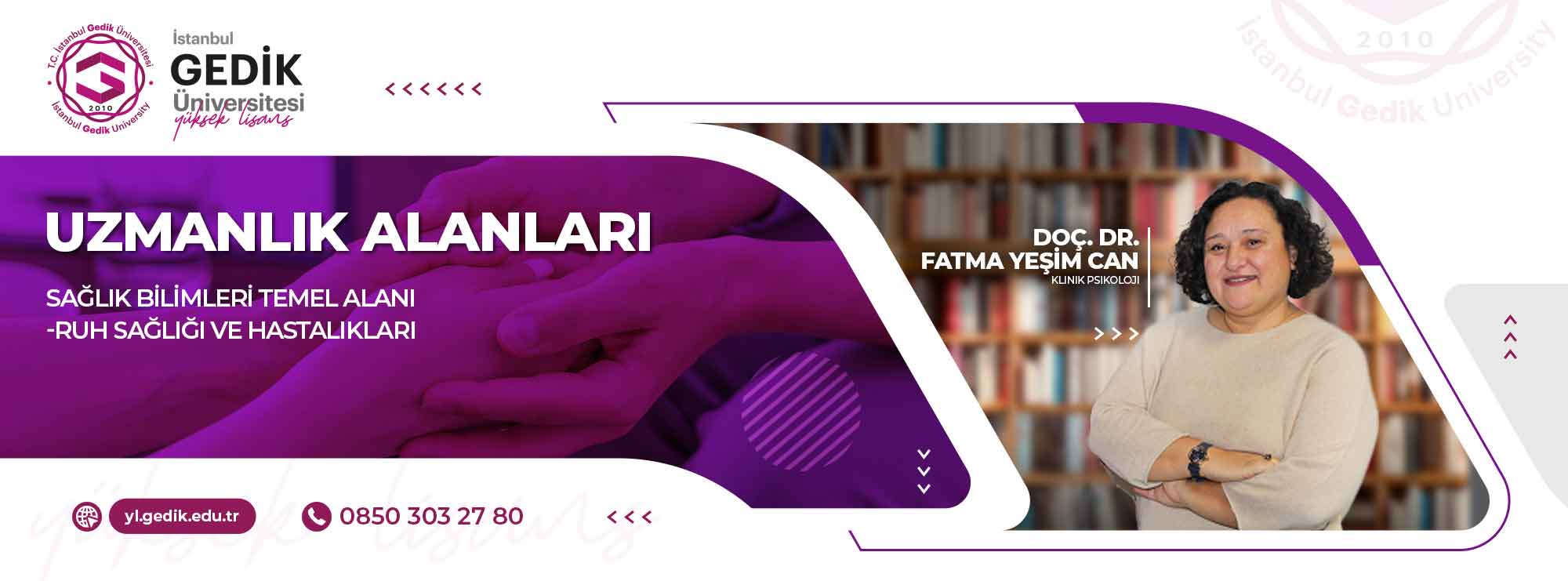 Klinik Psikoloji Tezli Yüksek Lisans Programı slider