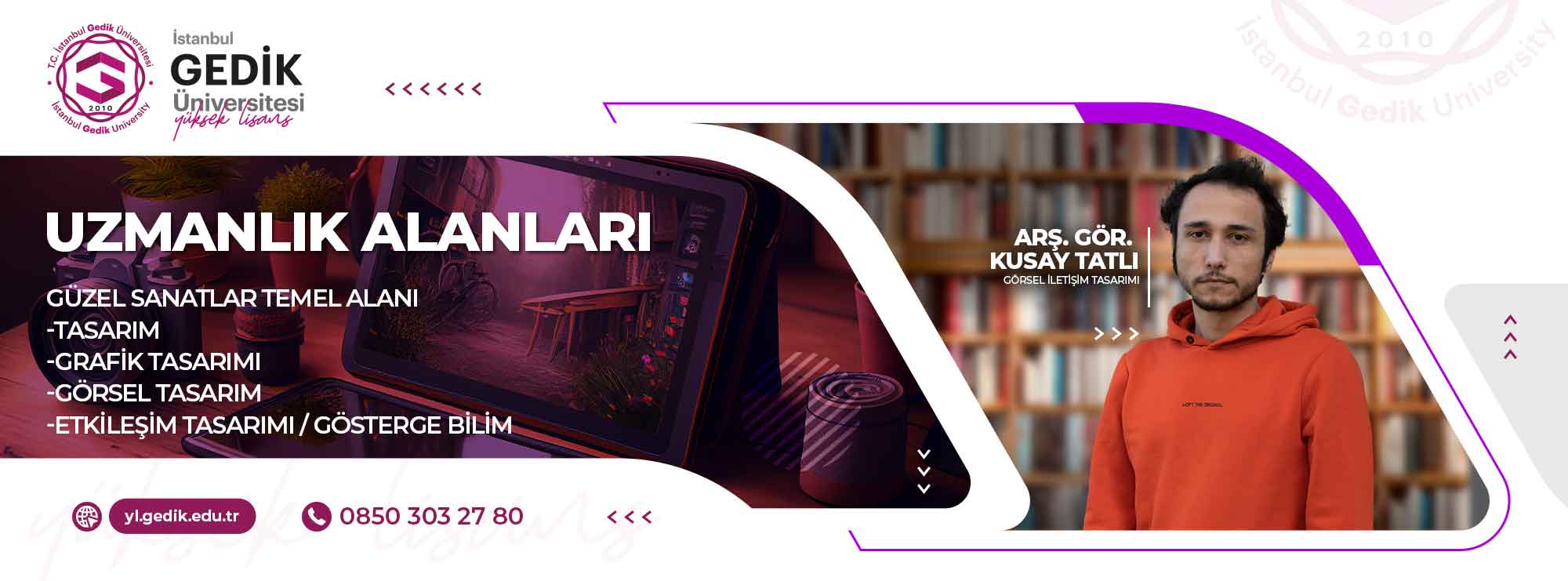 Görsel İletişim Tasarımı Tezli Yüksek Lisans Programı slider