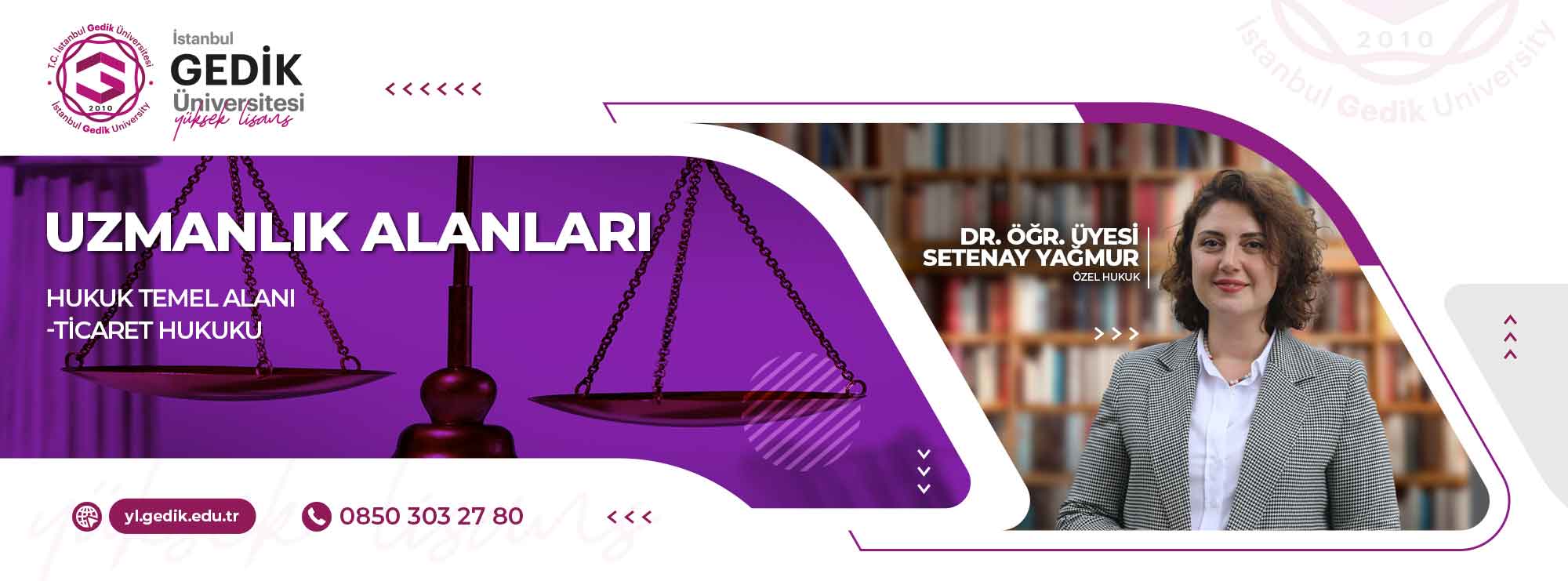 Özel Hukuk Tezsiz Yüksek Lisans Programı  slider