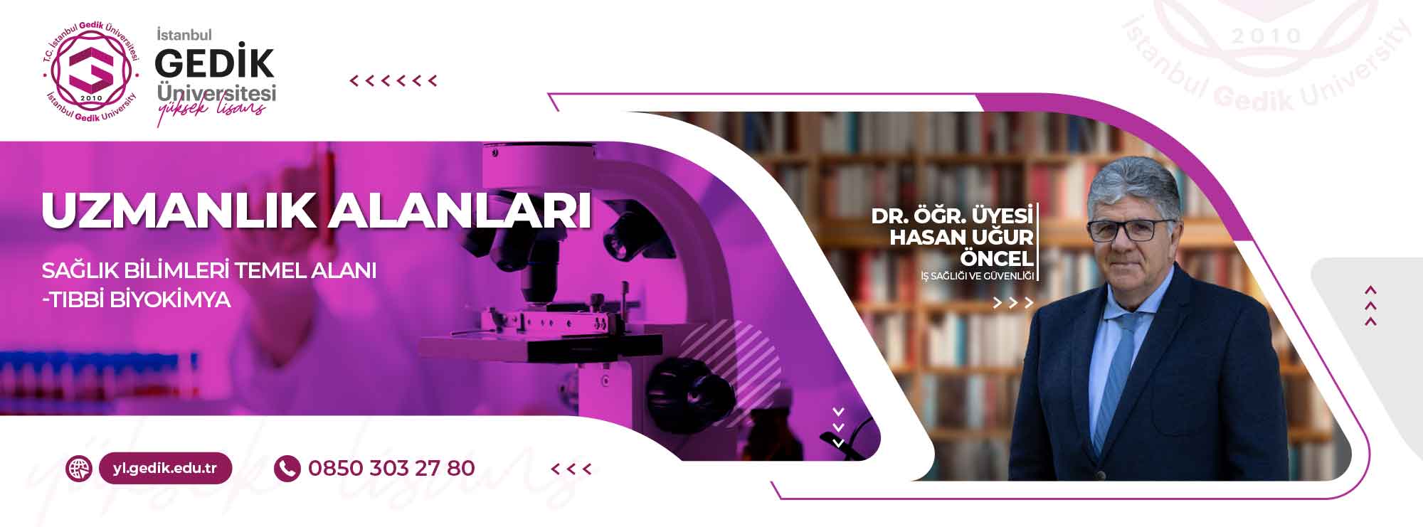 İş Sağlığı ve Güvenliği Tezli Yüksek Lisans Programı slider