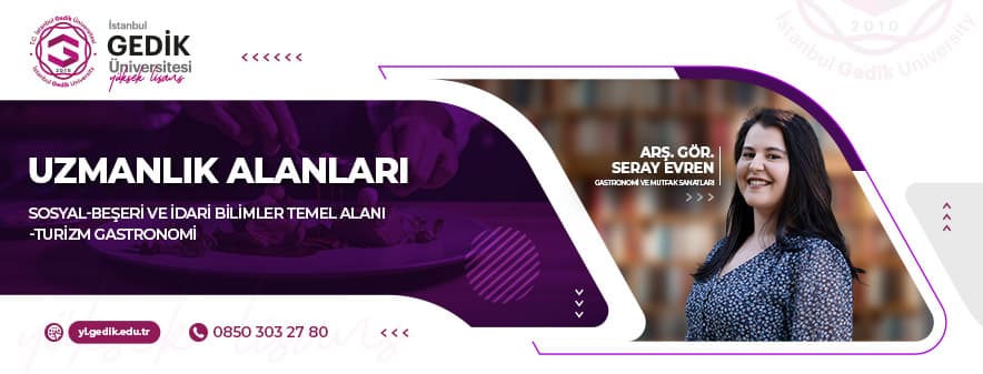 Gastronomi ve Mutfak Sanatları Tezsiz Yüksek Lisans Programı slider