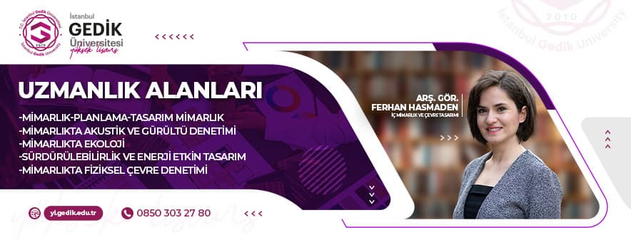 İç Mimarlık ve Çevre Tasarımı Tezli Yüksek Lisans Programı slider