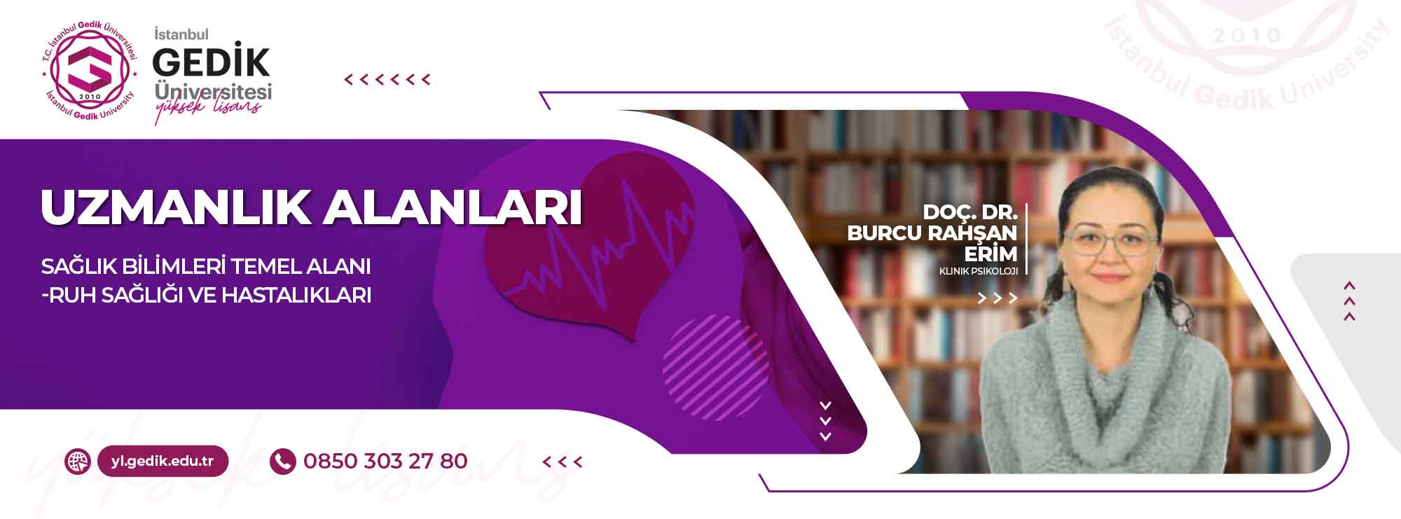 Klinik Psikoloji Tezli Yüksek Lisans Programı slider