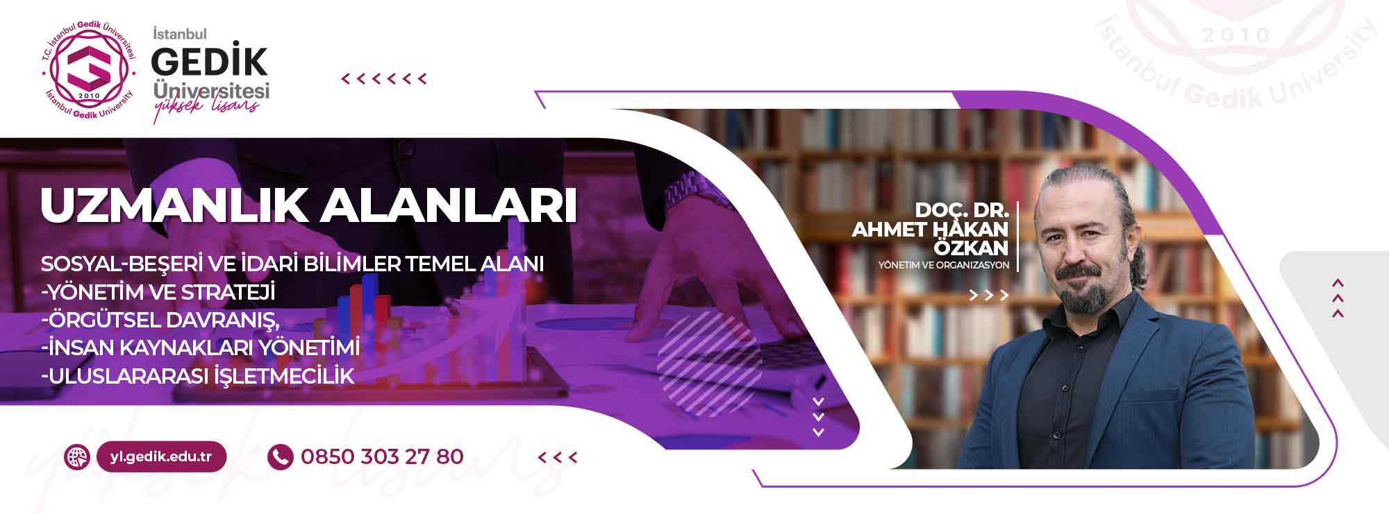 Yönetim ve Organizasyon Tezsiz Yüksek Lisans Programı slider