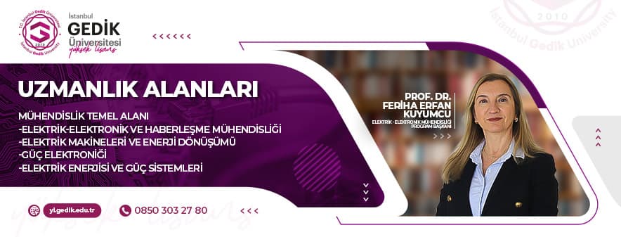 Elektrik ve Elektronik Mühendisliği Tezli Yüksek Lisans Programı slider