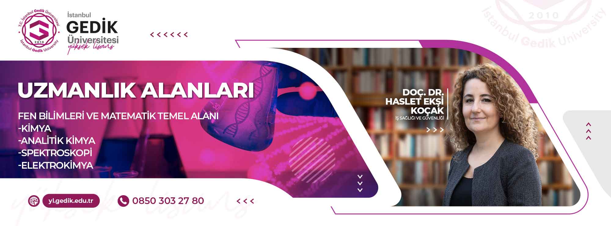 İş Sağlığı ve Güvenliği Uzaktan Eğitim Tezsiz Yüksek Lisans Programı slider