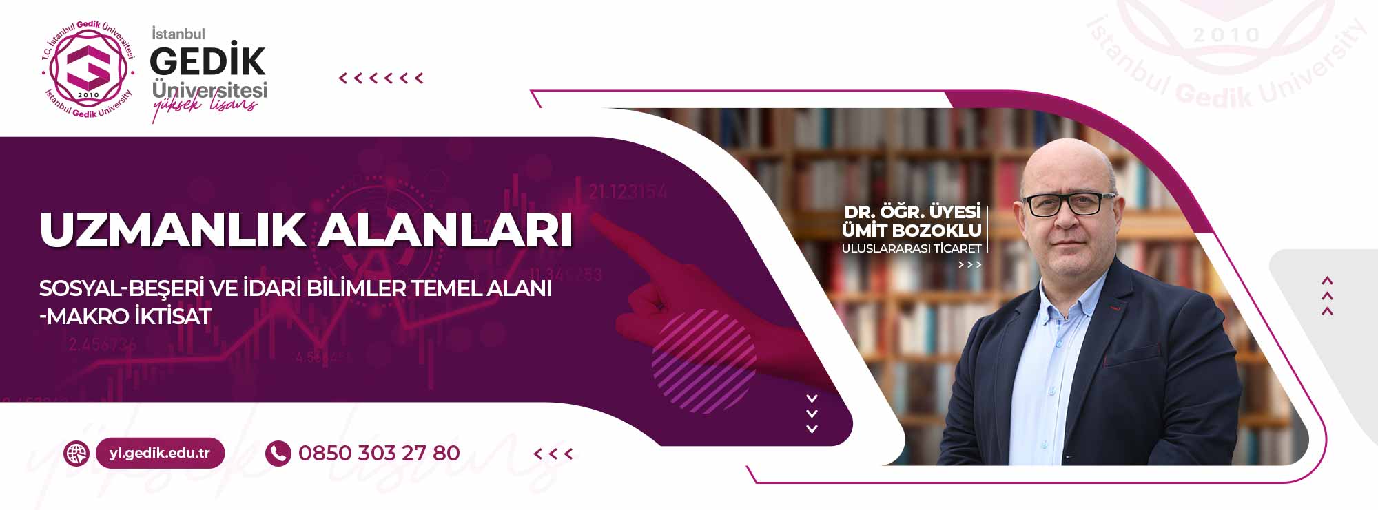 Uluslararası Ticaret Tezsiz Yüksek Lisans Programı slider