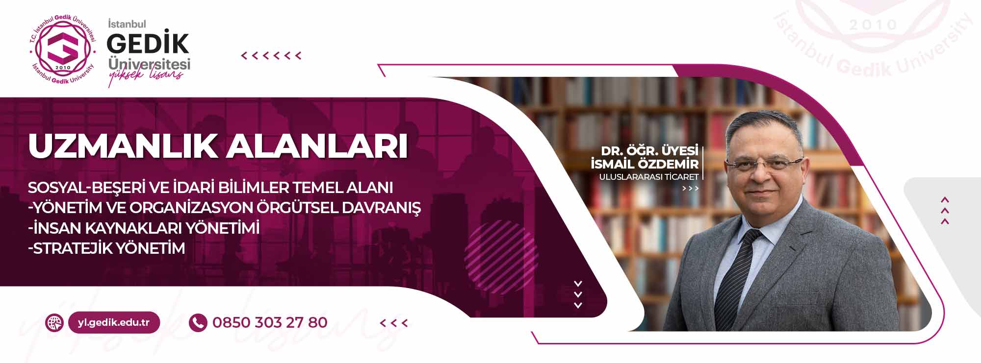 Uluslararası Ticaret Tezsiz Yüksek Lisans Programı slider