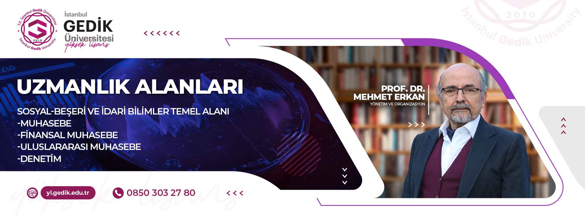 Yönetim ve Organizasyon Tezsiz Yüksek Lisans Programı slider