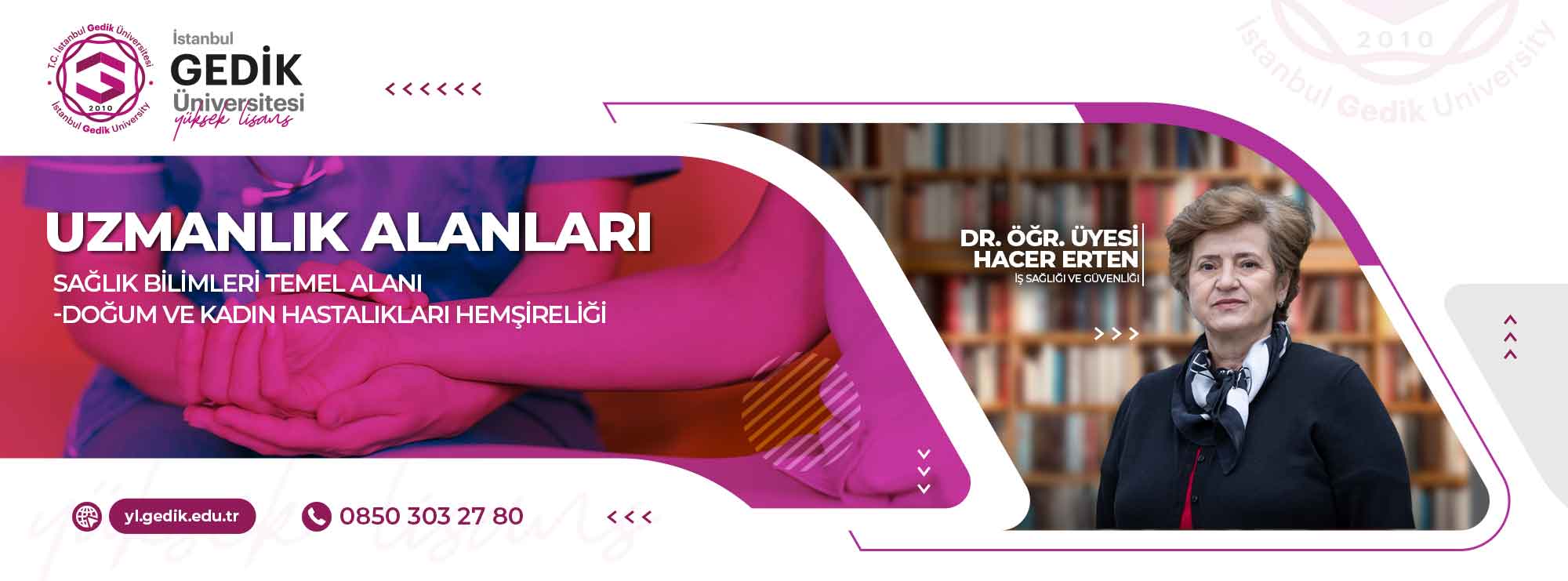 Doğum ve Kadın Hastalıkları Hemşireliği Tezli Yüksek Lisans Programı slider
