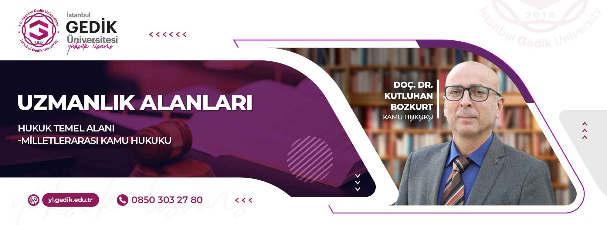 Kamu Hukuku Tezli Yüksek Lisans Programı slider