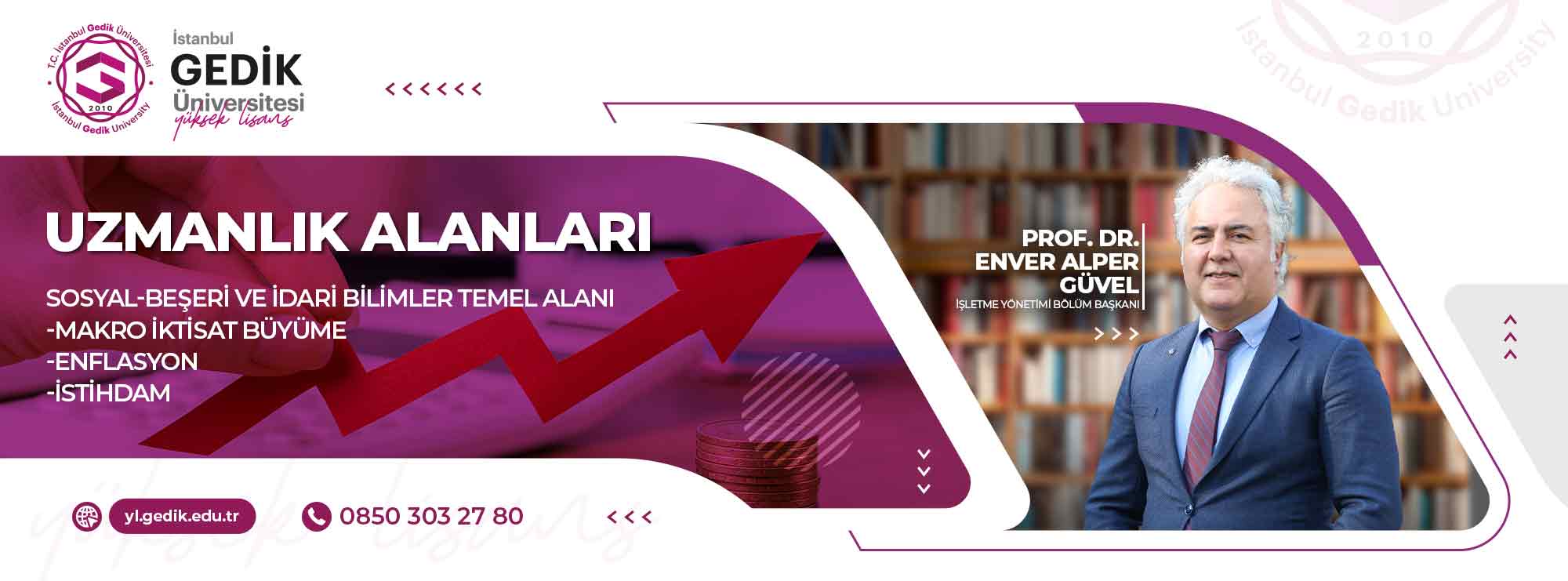 İşletme Yönetimi (MBA - İngilizce) Tezli Yüksek Lisans Programı slider