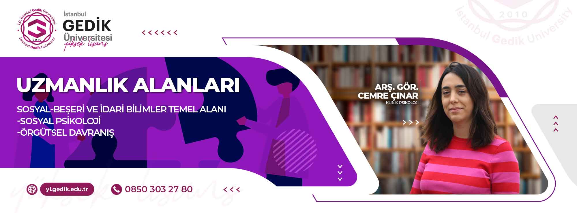 Klinik Psikoloji Tezli Yüksek Lisans Programı slider