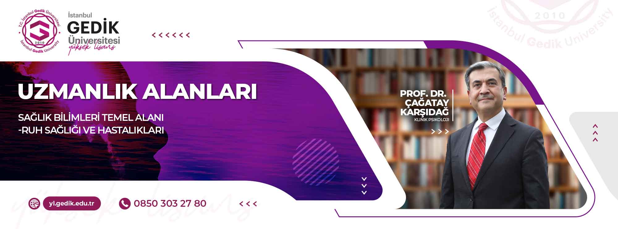 Klinik Psikoloji Tezsiz Yüksek Lisans Programı slider